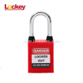 38mm Colourful Dustproof Steel Shackle Safety Padlock